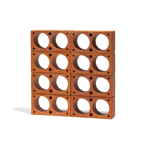 Terracotta Circle Brise-Soleil
